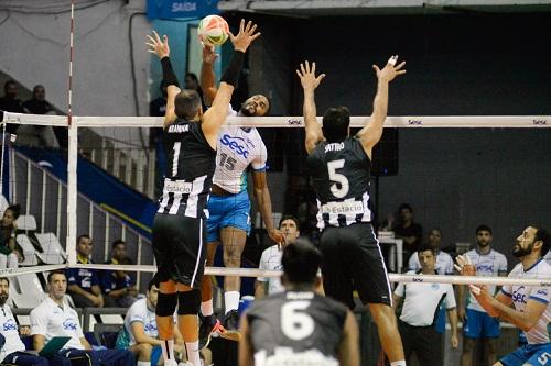 Equipe derruba o Alvinegro por 3 sets a 0 e é bicampeão estadual antes da estreia na Superliga / Foto: Divulgação